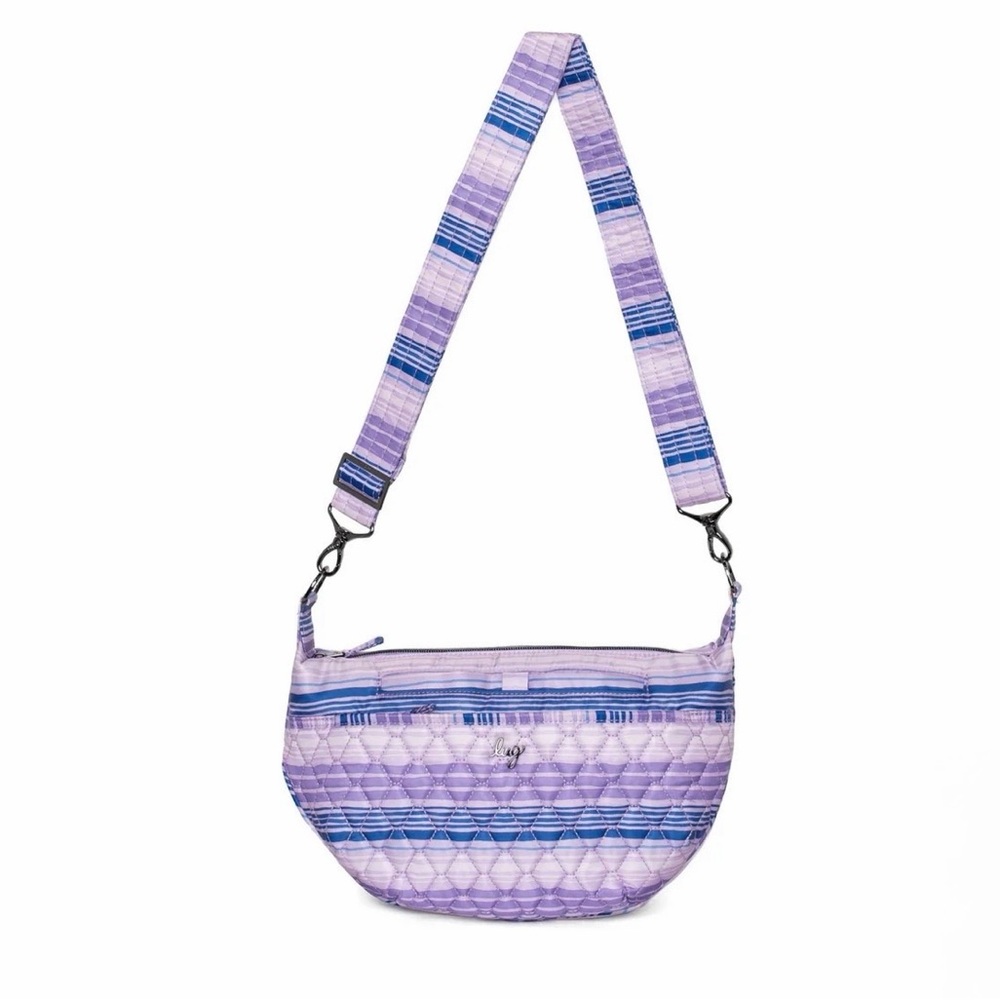 Lug Bolero Crossbody Bag - Love Waves Purple